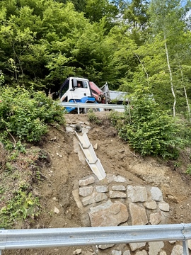 Rutnikov križ - Eberlova bajta - sanacija gozdne ceste (10)